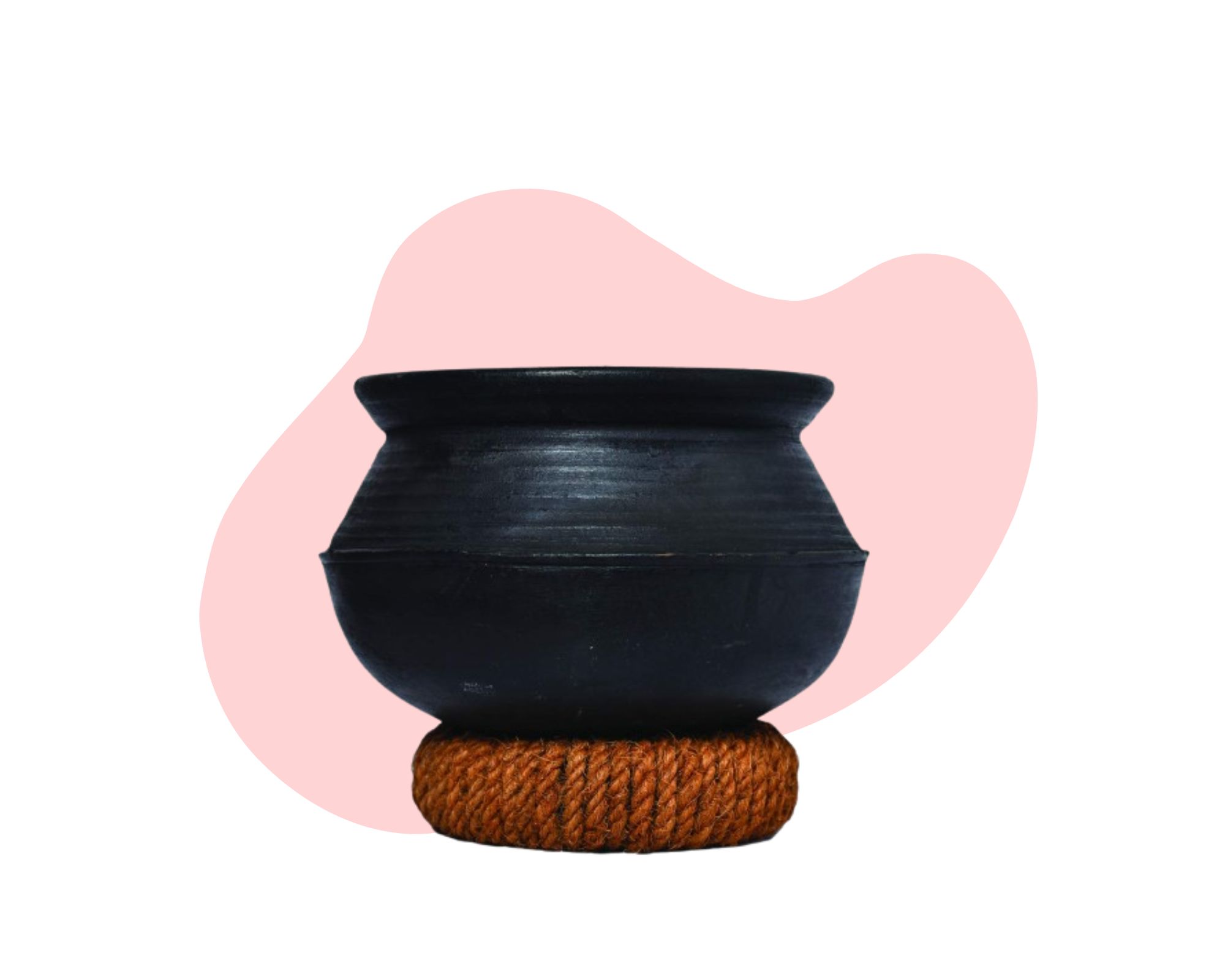 Clay curd pot